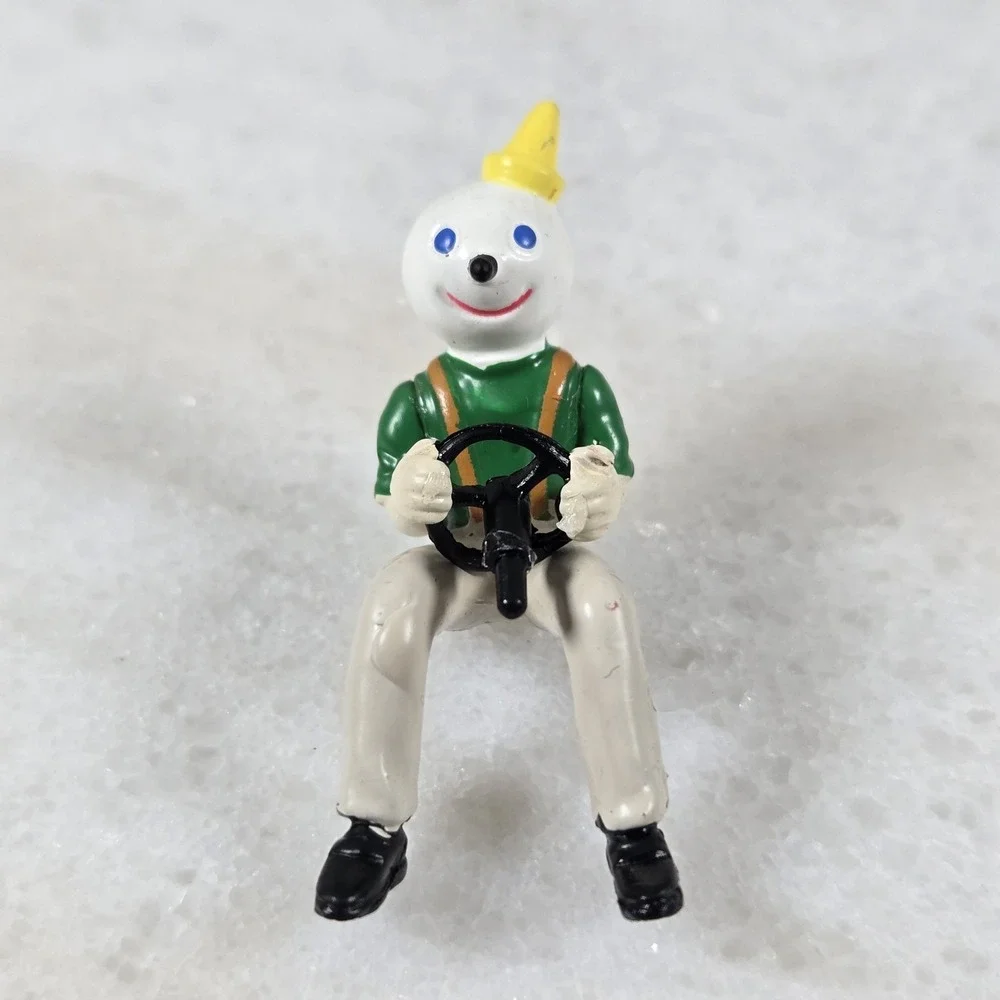 Vtg 2000 Jack‎ in the Box Mascot Figure with Steering Wheel - Replacement No Car
